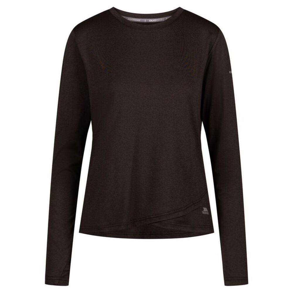 Trespass Womens/Ladies Britney Active Top / Black Marl